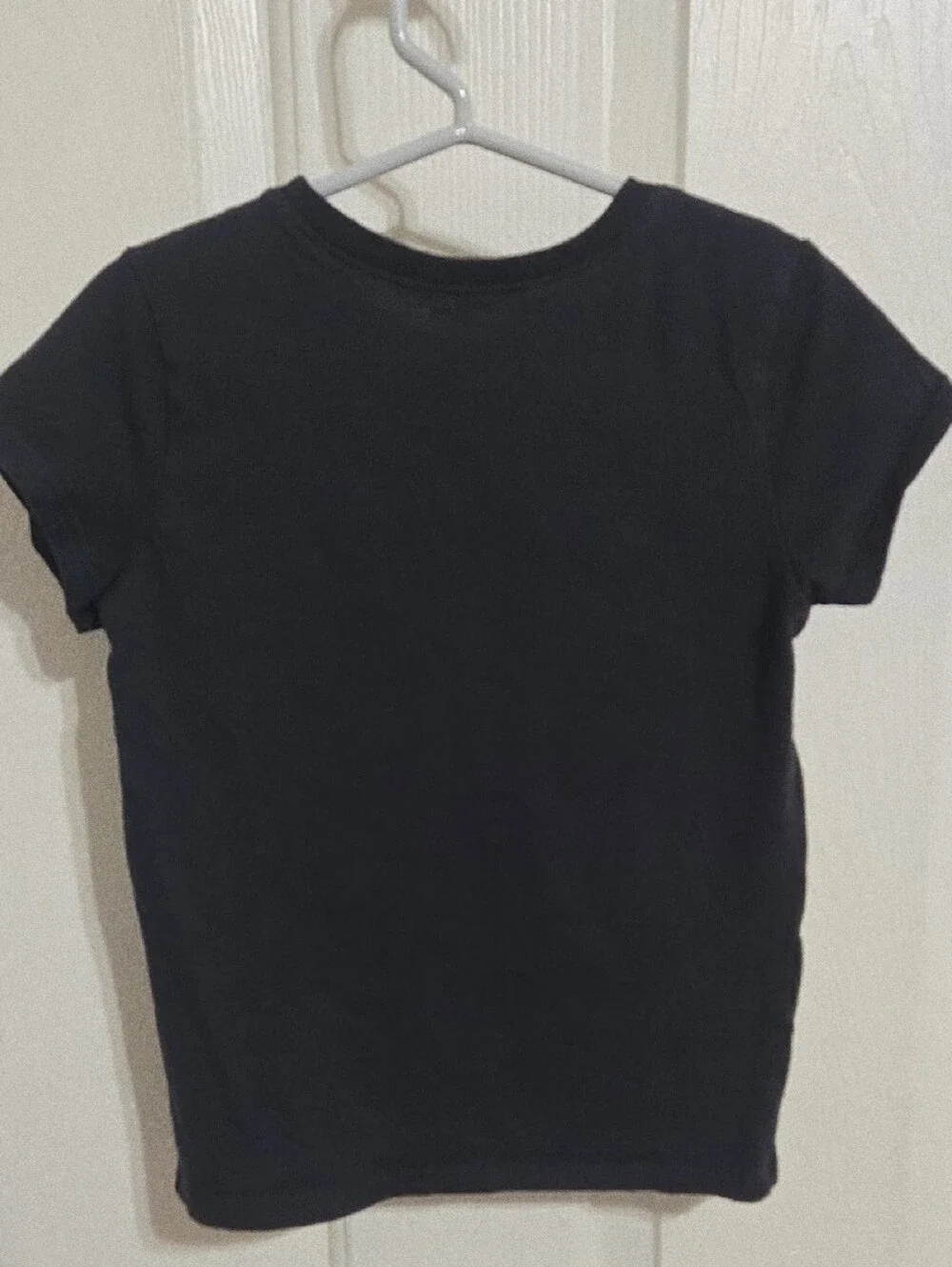 Childrens Place Black Short-Sleeve Tee with Rainbow Heart